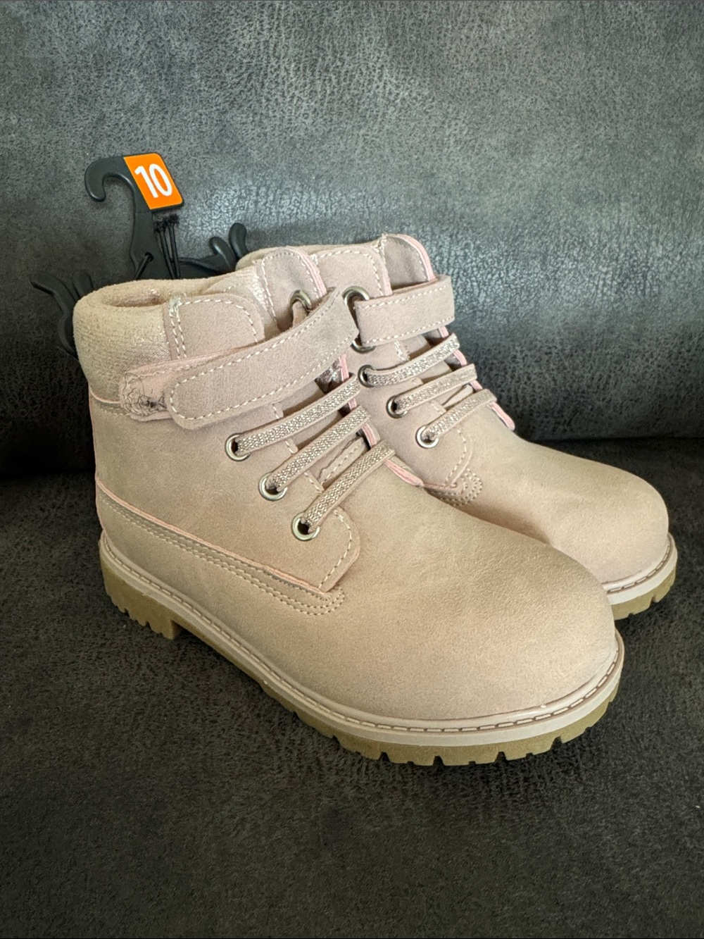 Girls Light Pink Boots